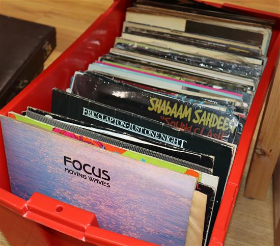 A quantity of mixed records including Rock n Roll and Hip Hop